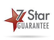 Backed by our Seven Star Guarantee and 6 Month Warranty