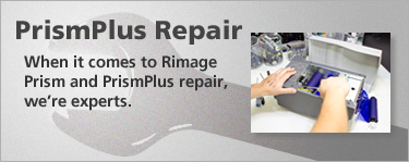 When it comes to Rimage Prism and PrismPlus repair, we’re experts.