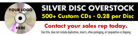Print Custom SIlver CDs